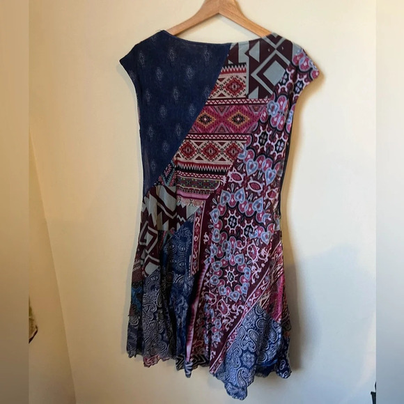 Desigual Rasha Mesh Dress, size XL - Picture 4 of 5